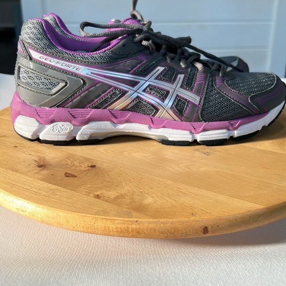 ASICS Women's Gel-Forte Running Shoe - Purple and Gray - Size 9.5 - Picture 3 of 11